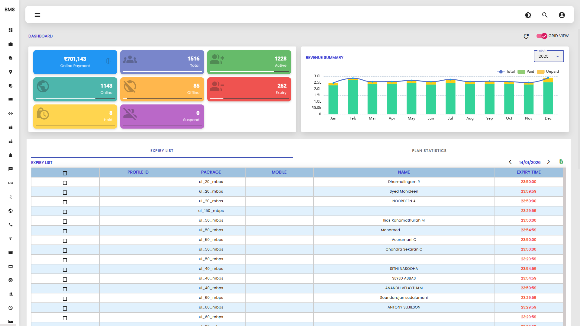 Platform screenshot